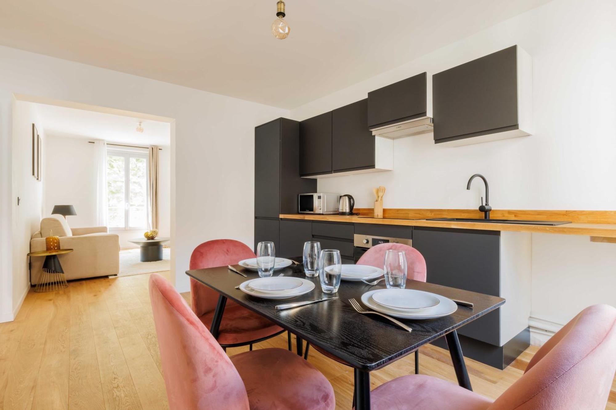 Chic Appartement - 1Br-4P - Chateau De Венсен Экстерьер фото